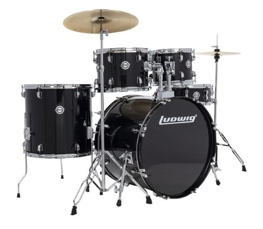 Ludwig Accent Fuse 5pc Black