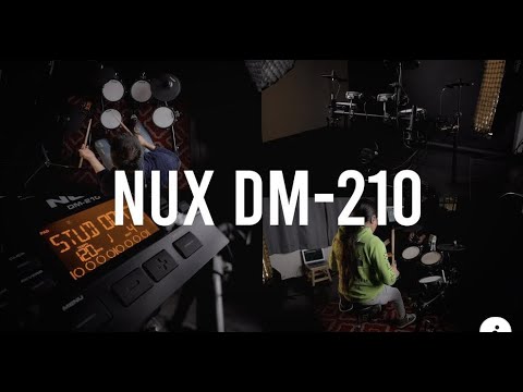 NUX DM- 210 // La Bateria que necesitas en tu estudio! // Demo en Español（Spanish version）