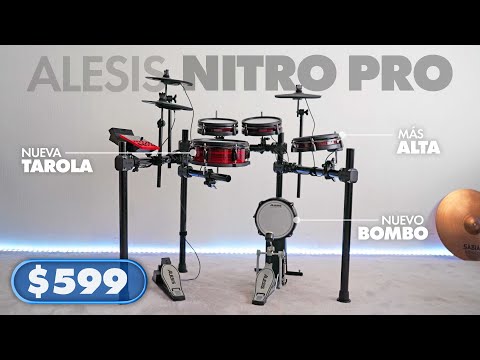 Esta es la batería ALESIS más poderosa para principiantes - Alesis Nitro Pro