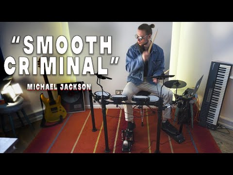 MICHAEL JACKSON - SMOOTH CRIMINAL | DRUM COVER (Donner DED-95)