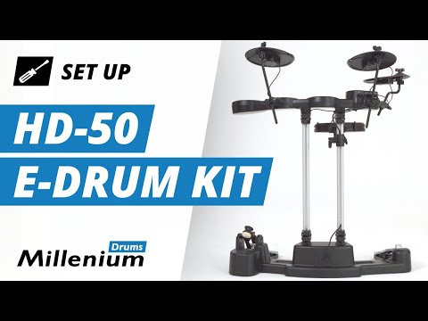 Set-up | HD-50 | Millenium Drums