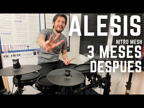 Alesis Nitro Mesh 3 MESES DESPUES!!! LA MEJOR?...Resolviendo Sus Dudas. #BateríaElectronica