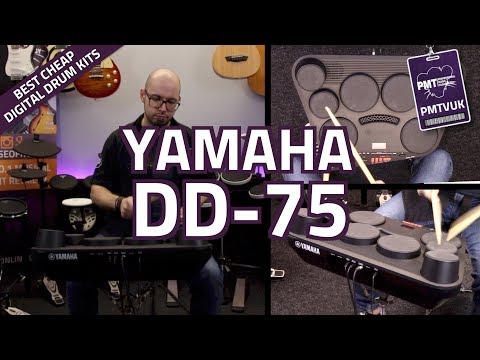 Yamaha DD-75 Desk Top Electronic Drum Kit - Overview &amp; Demo