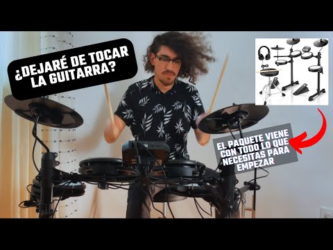 ME VOY A CONVERTIR EN BATERISTA! // KIT DE BATERÍA ELÉCTRICA DONNER DED80 con @BrandGzz