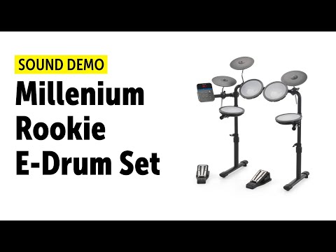 Millenium | Rookie E-Drum Set | Sound Demo (no talking)