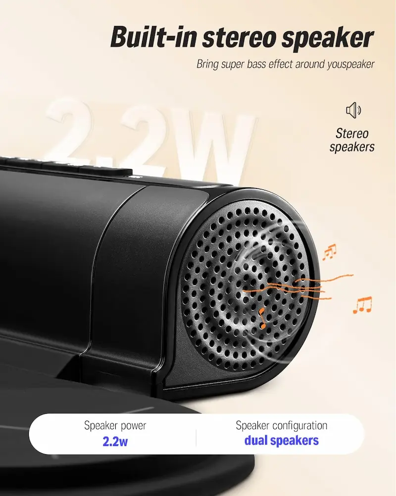 Donner DED-20 con altavoces integrados