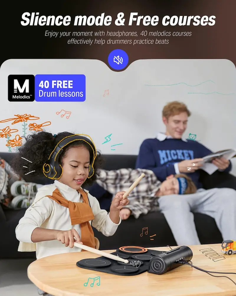 Donner DED-20 silenciosa sin ruido