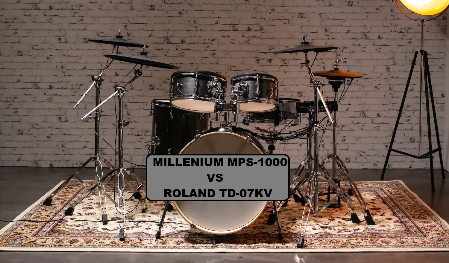 Millenium MPS-1000 vs Roland TD-07KV