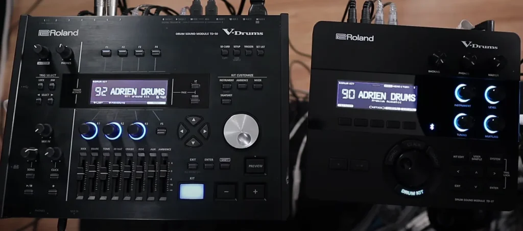 Roland TD 27 vs TD 50