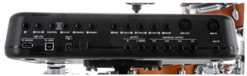 Connectores Yamaha DTX 10