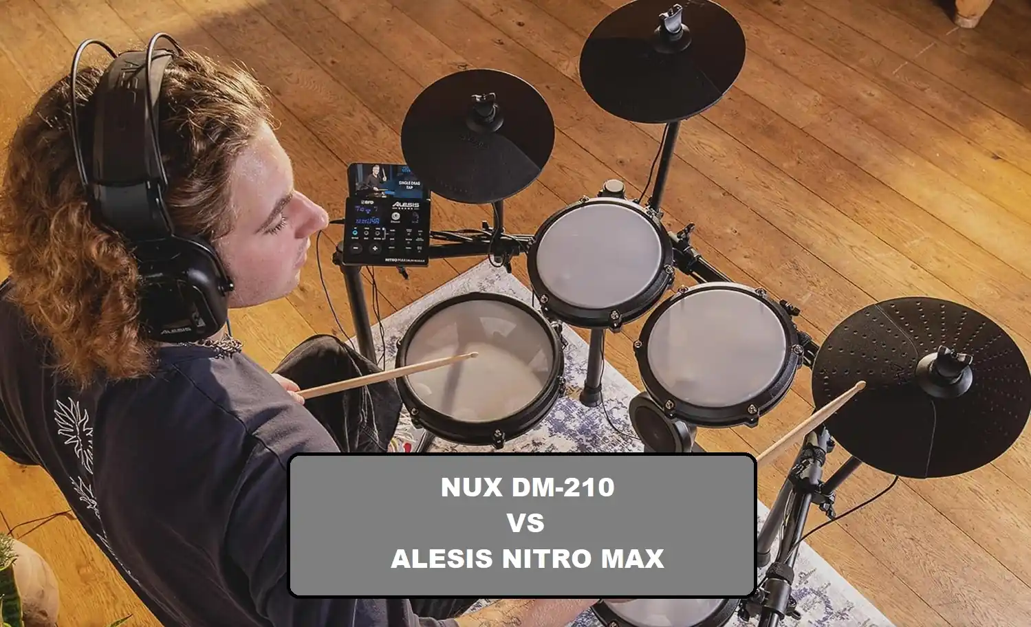 Nux DM-210 vs Alesis Nitro Max