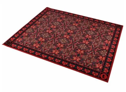 Alfombra de batería Thomann Oriental Roja