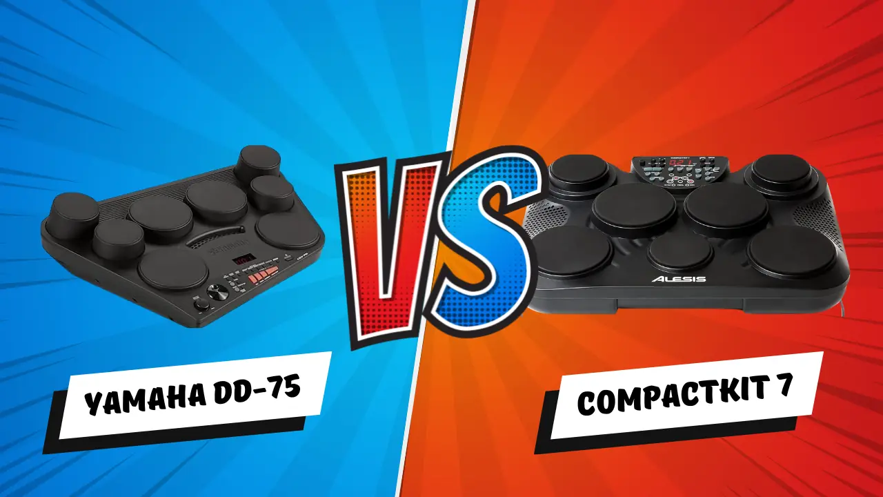 Alesis Compactkit 7 vs Yamaha DD-75